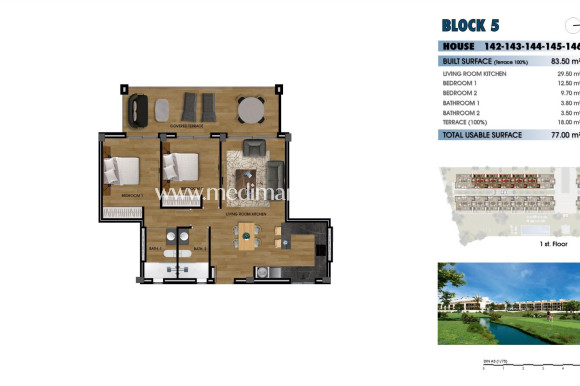 Nouvelle Construction - Appartement - Los Alcazares - La Serena Golf