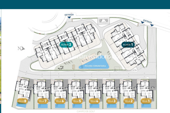 Nouvelle Construction - Appartement - Los Alcazares - Serena Golf