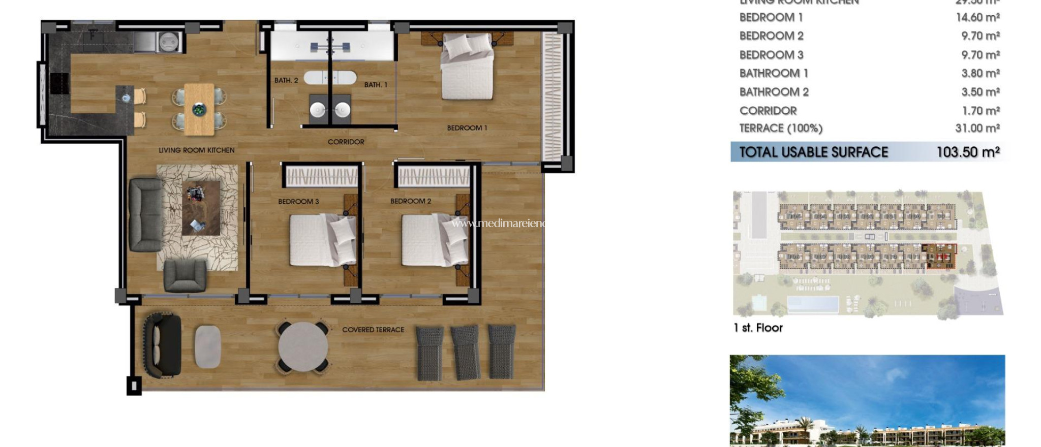 Nouvelle Construction - Appartement - Los Alcazares - Serena Golf