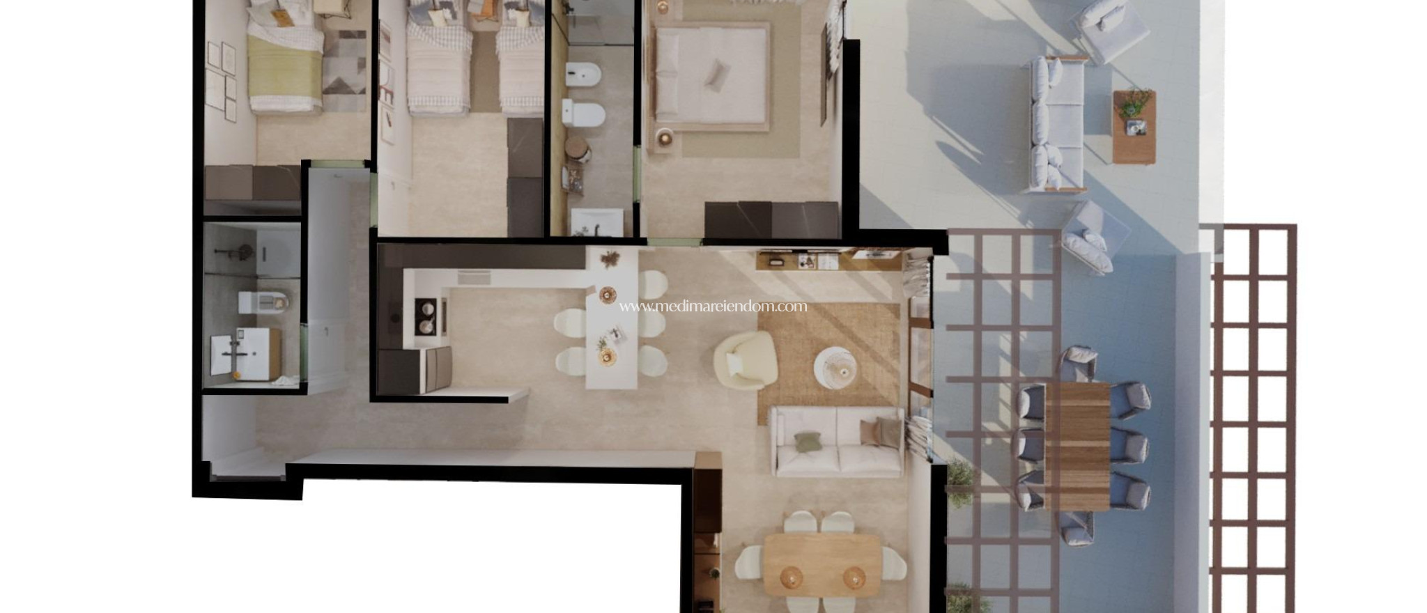 Nouvelle Construction - Appartement - Vera - Vera Playa