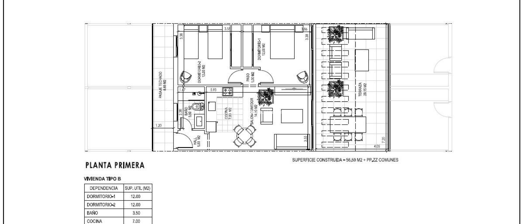 Nouvelle Construction - Appartement - Vera - Vera Playa