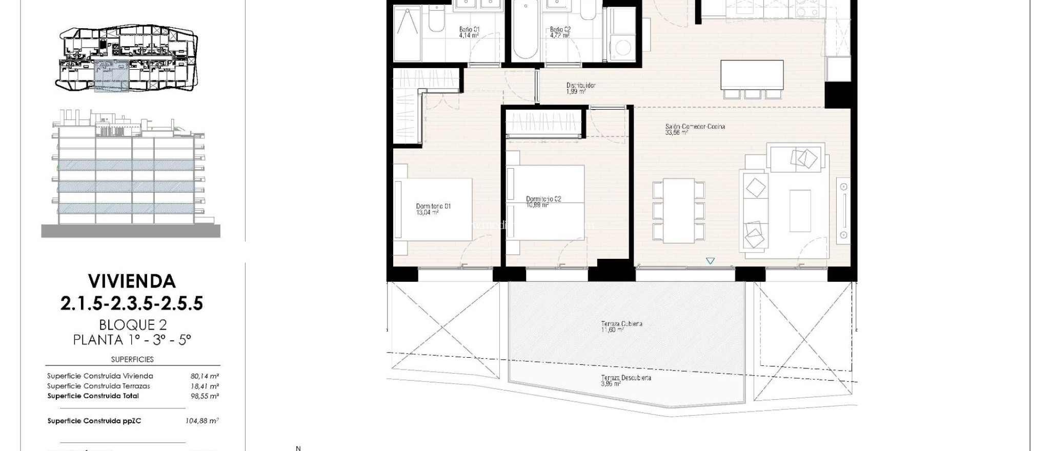 Nouvelle Construction - Appartement - Villajoyosa - Playa del Torres