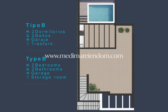 Nouvelle Construction - Bungalow au dernier étage - San Pedro del Pinatar - Los Pinos