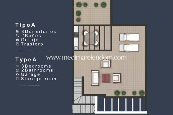 Nouvelle Construction - Bungalow au dernier étage - San Pedro del Pinatar - Los Pinos