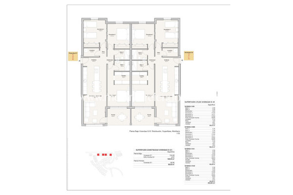 Nouvelle Construction - Bungalow au rez-de-chaussée - Mojacar - Playa De Macenas