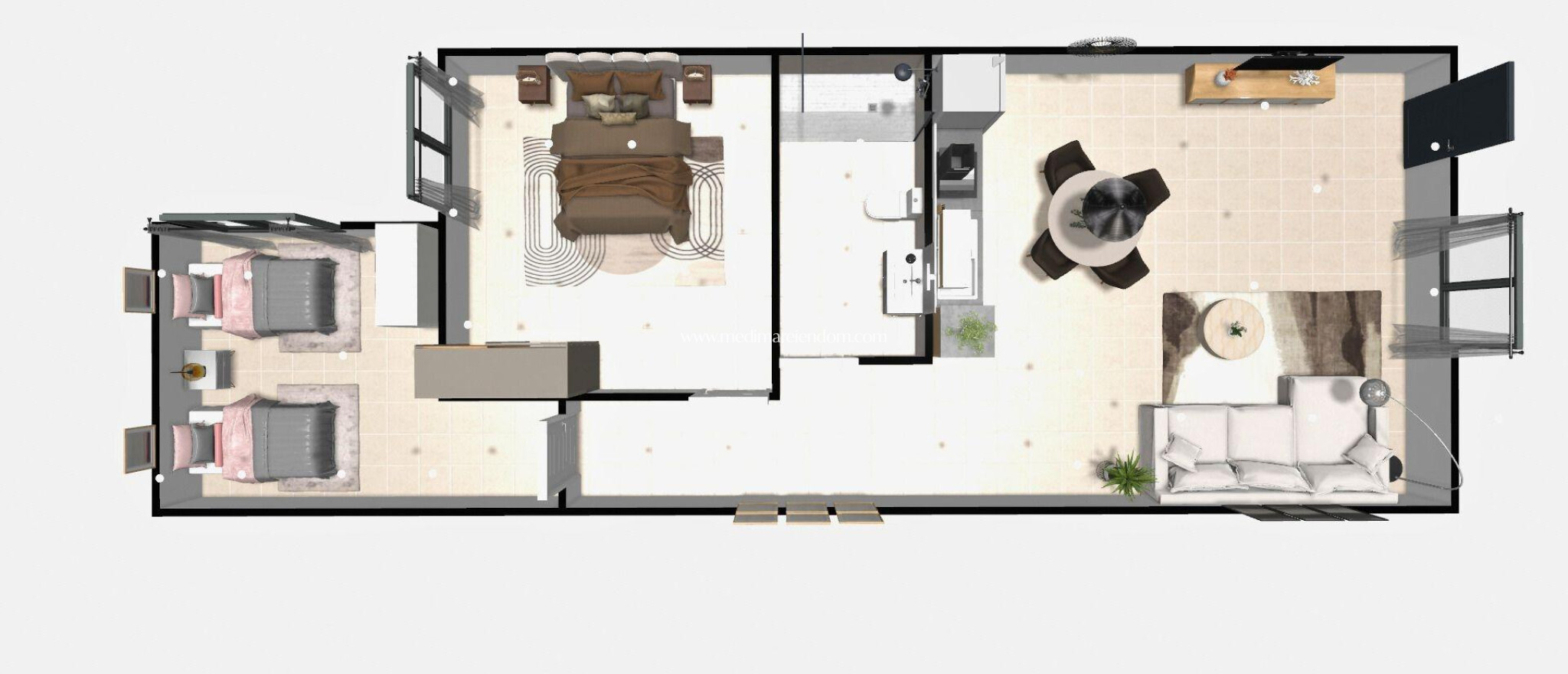 Nouvelle Construction - Bungalow - Hondón de las Nieves - La Canalosa