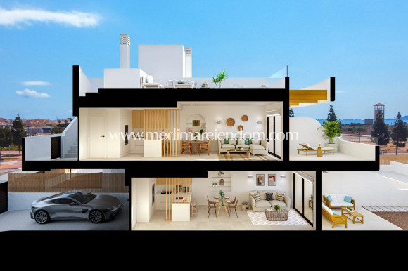 Nouvelle Construction - Bungalow - Los Alcazares - Serena Golf