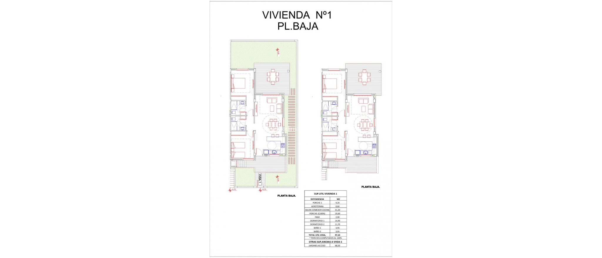 Nouvelle Construction - Bungalow - Orihuela - Vistabella
