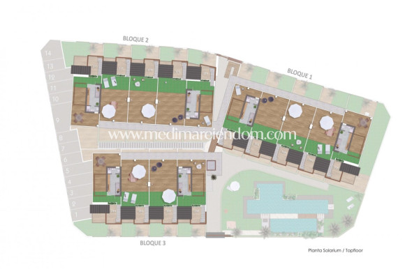 Nouvelle Construction - Bungalow - Pilar de la Horadada - pueblo