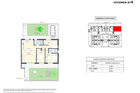 Nouvelle Construction - Bungalow - Pilar de la Horadada - pueblo