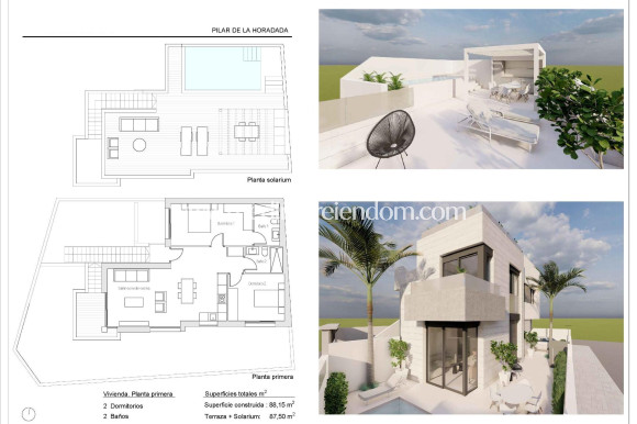 Nouvelle Construction - Bungalow - Pilar de la Horadada - pueblo