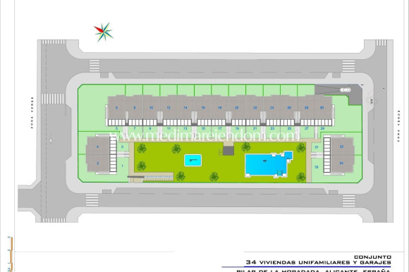 Nouvelle Construction - Bungalow - Pilar de la Horadada - pueblo