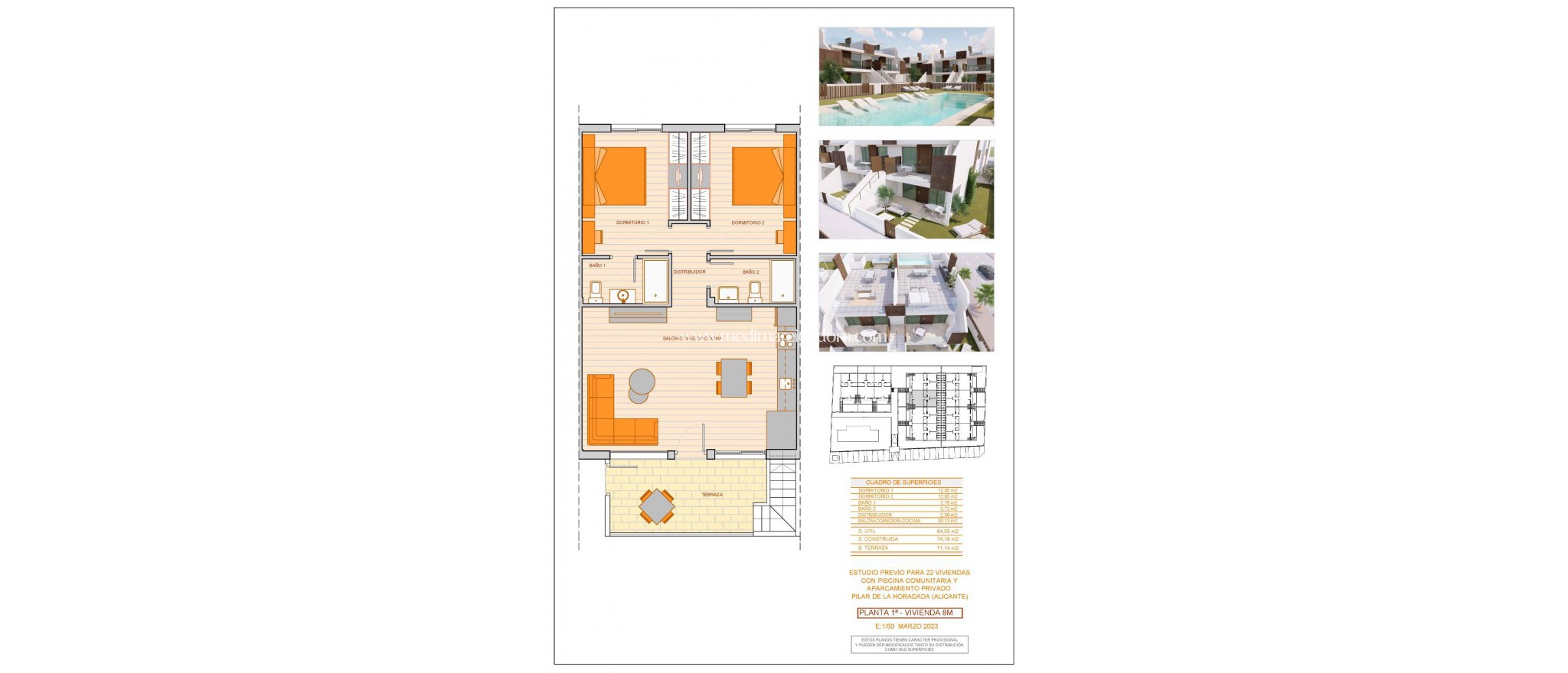 Nouvelle Construction - Bungalow - Pilar de la Horadada