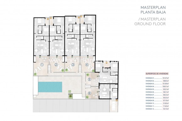 Nouvelle Construction - Bungalow - San Pedro del Pinatar - Las Esperanzas