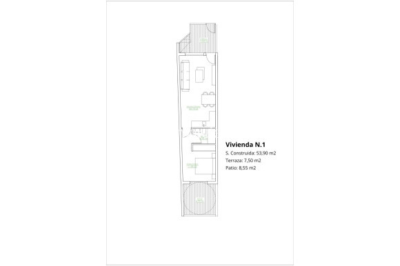 Nouvelle Construction - Bungalow - San Pedro del Pinatar - Los Antolinos