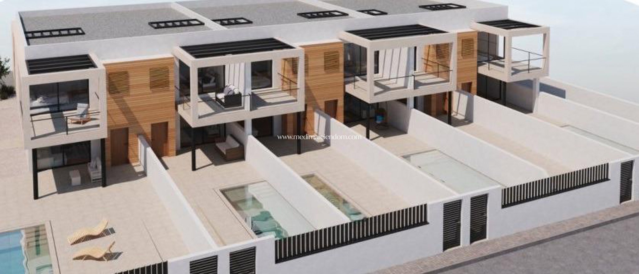 Nouvelle Construction - Maison Mitoyenne - Aguilas - El Rubial