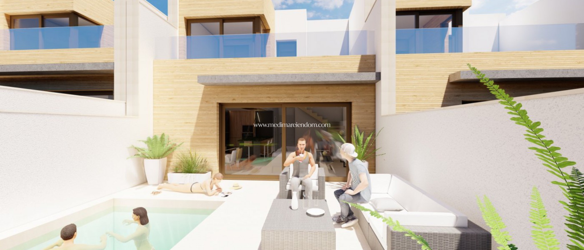 Nouvelle Construction - Maison Mitoyenne - Algorfa - La Finca Golf