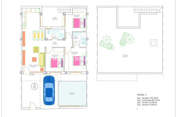 Nouvelle Construction - Maison Mitoyenne - Avileses