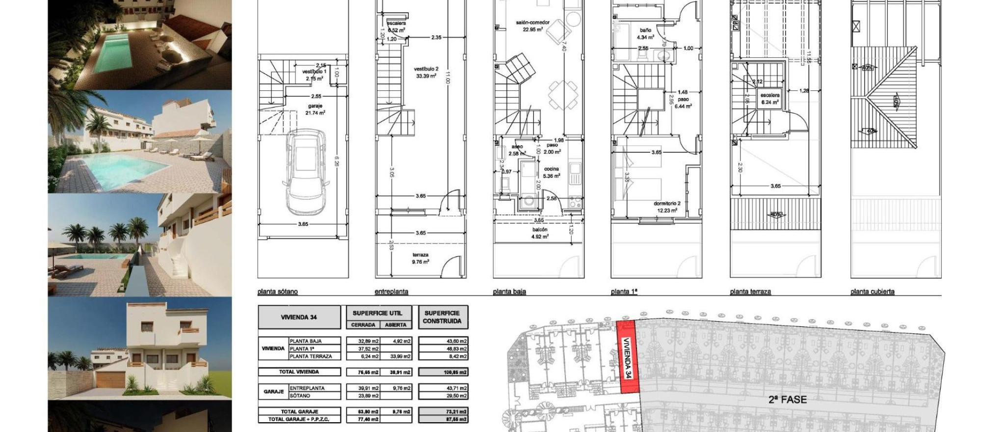 Nouvelle Construction - Maison Mitoyenne - La Union - centro