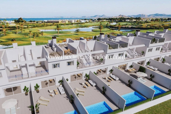 Nouvelle Construction - Maison Mitoyenne - Los Alcazares - Serena Golf