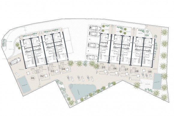 Nouvelle Construction - Maison Mitoyenne - Orihuela Costa - Los Dolses