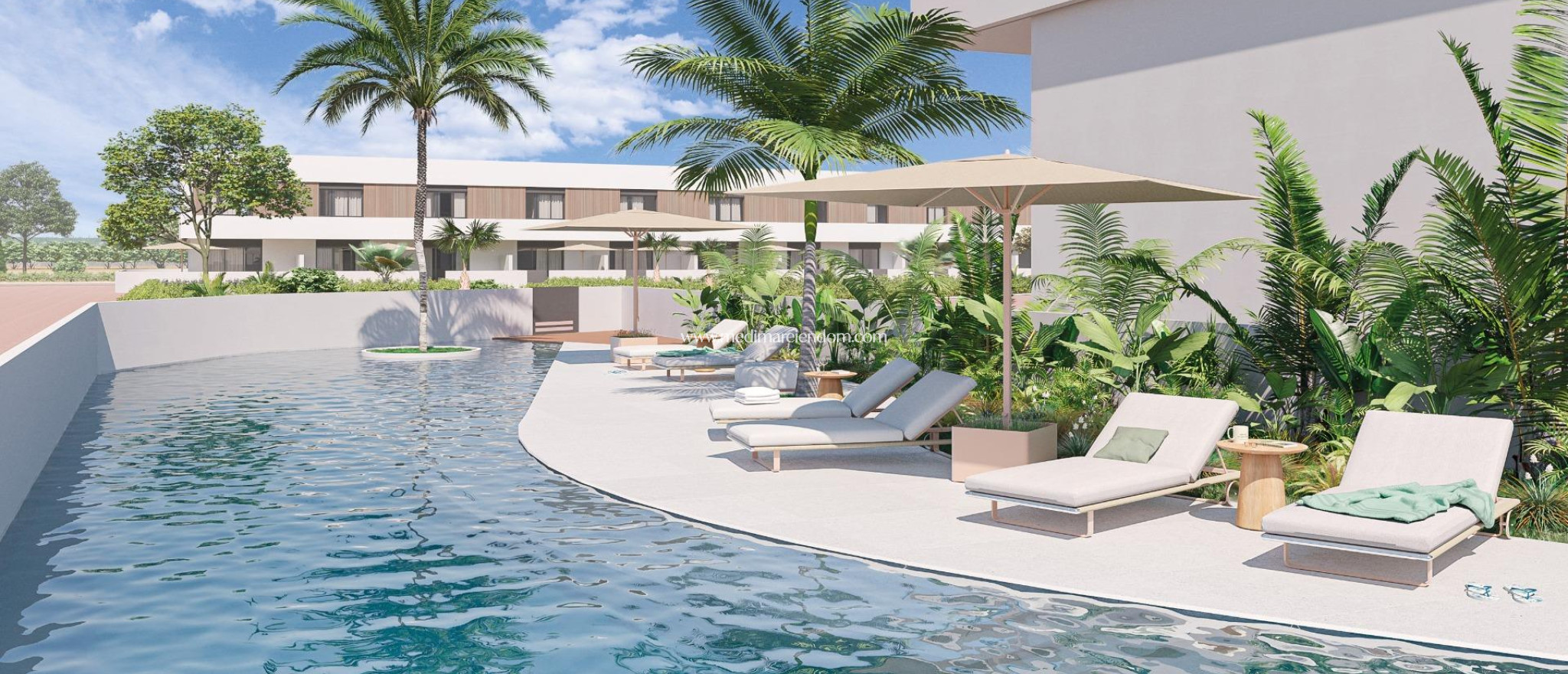 Nouvelle Construction - Maison Mitoyenne - Pilar de la Horadada - pueblo