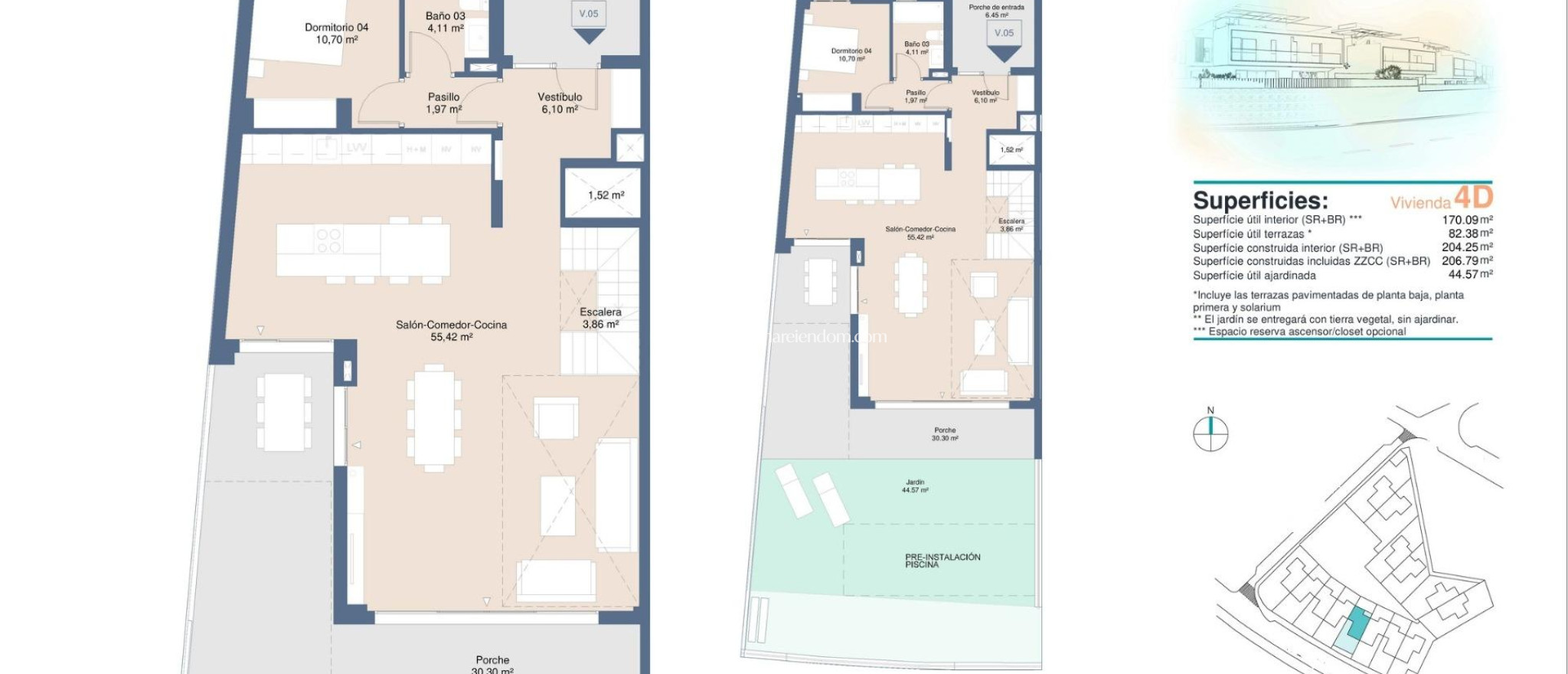 Nouvelle Construction - Maison Mitoyenne - San Juan Alicante - Cabo De Las Huertas