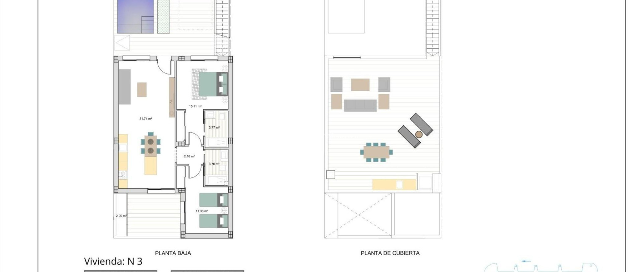 Nouvelle Construction - Maison Mitoyenne - Torre Pacheco - El Alba