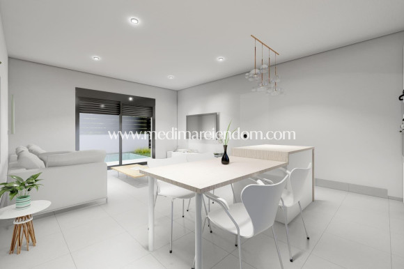 Nouvelle Construction - Maison Mitoyenne - Torre Pacheco - Roldán