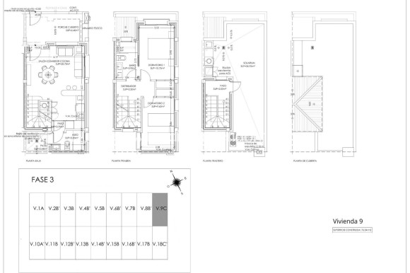 Nouvelle Construction - Maison Mitoyenne - Torre Pacheco - Santa Rosalia pueblo
