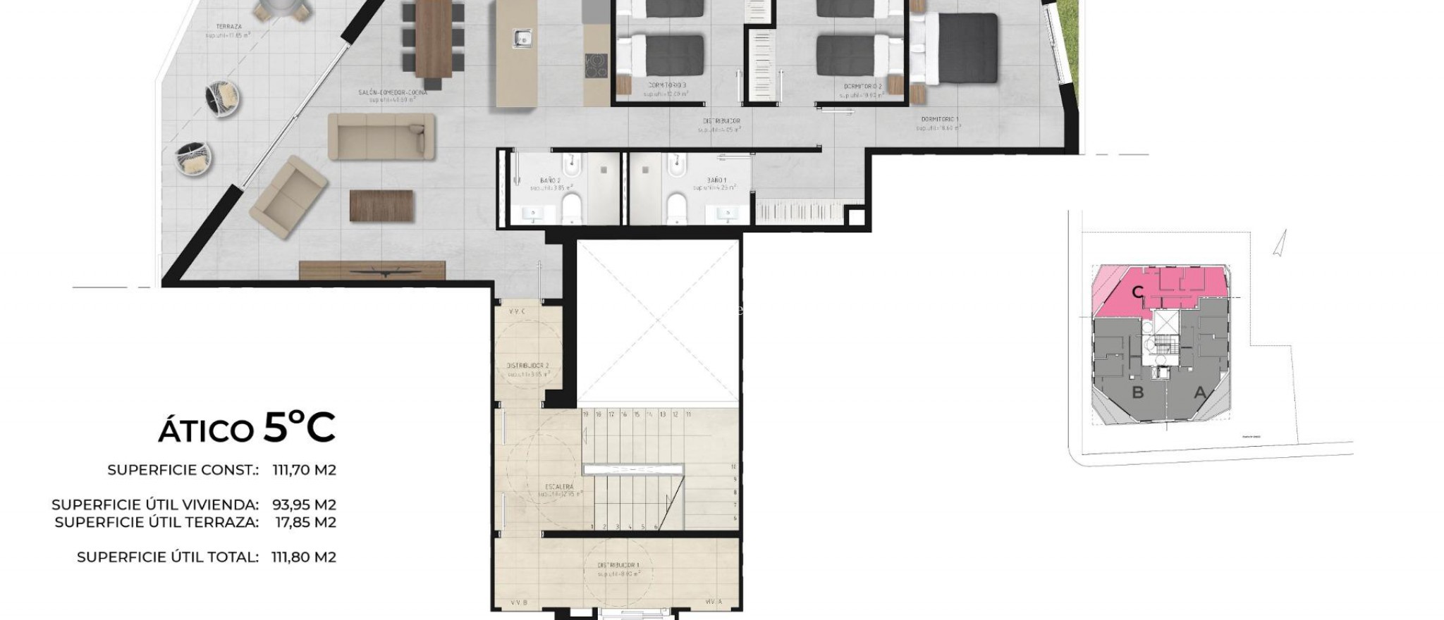 Nouvelle Construction - Penthouse - Aguilas - El Rubial