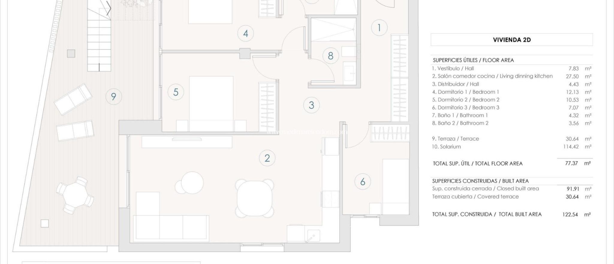 Nouvelle Construction - Penthouse - Benijofar - Pueblo