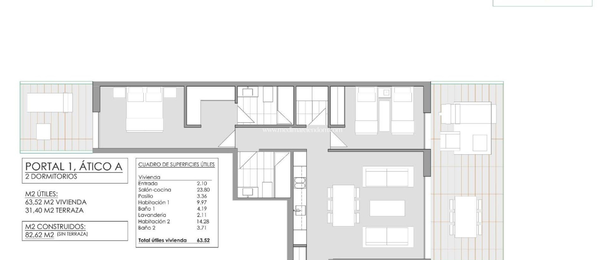 Nouvelle Construction - Penthouse - Jávea Xàbia - Pueblo