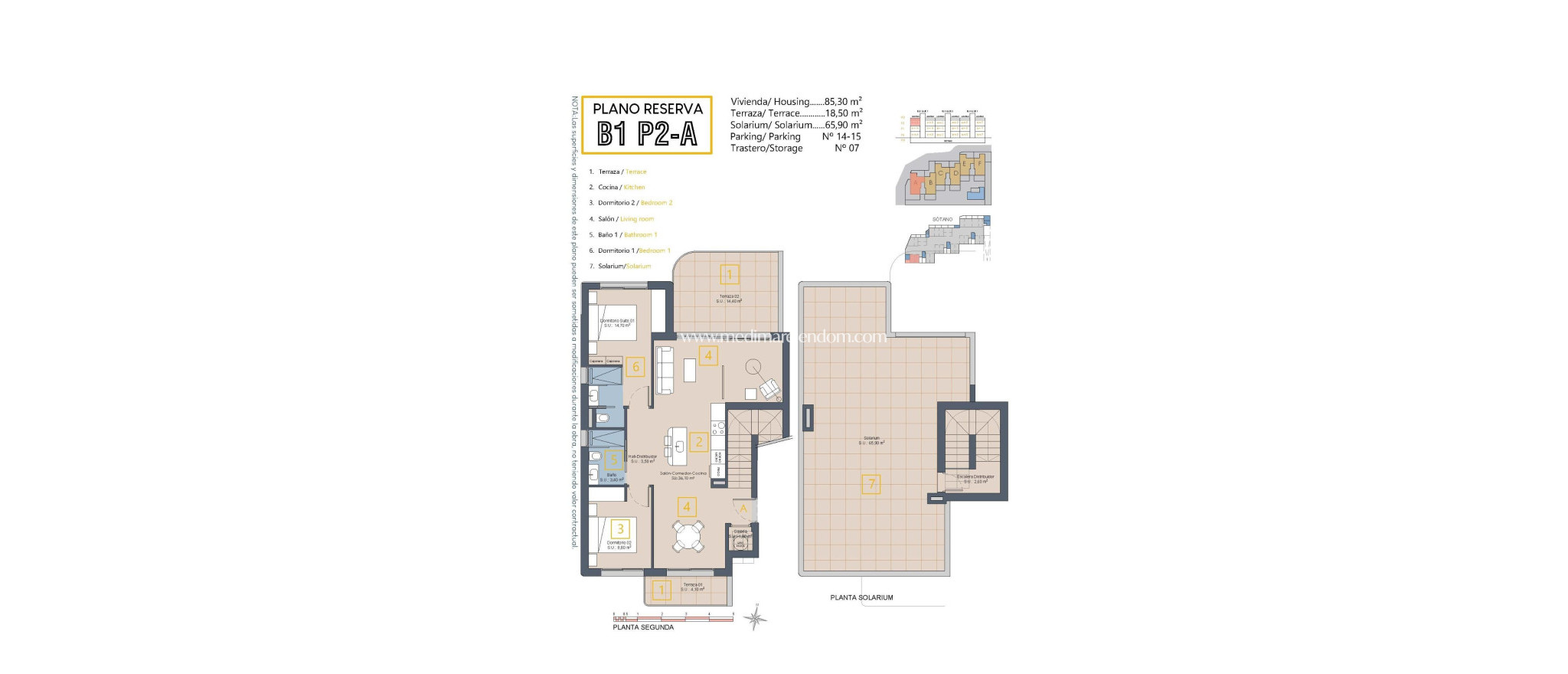 Nouvelle Construction - Penthouse - Los Alcazares - Serena Golf
