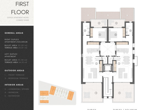 Nouvelle Construction - Penthouse - Los Alczares - Serena Golf