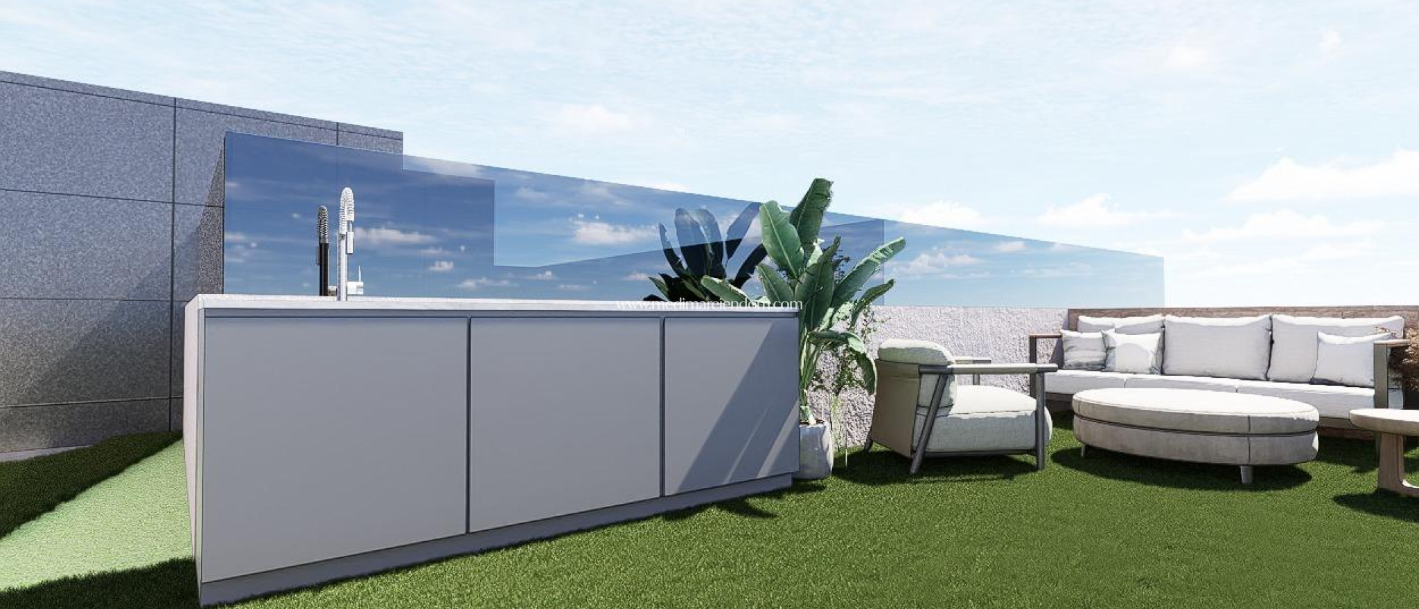 Nouvelle Construction - Penthouse - Pilar de la Horadada - pueblo