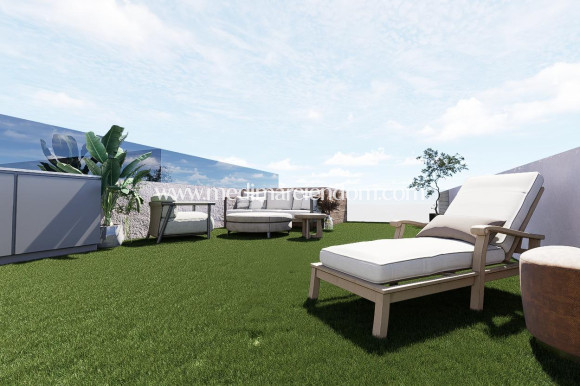 Nouvelle Construction - Penthouse - Pilar de la Horadada - pueblo