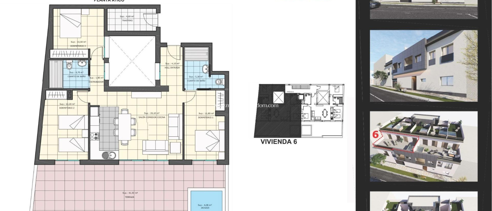 Nouvelle Construction - Penthouse - Pilar de la Horadada - pueblo