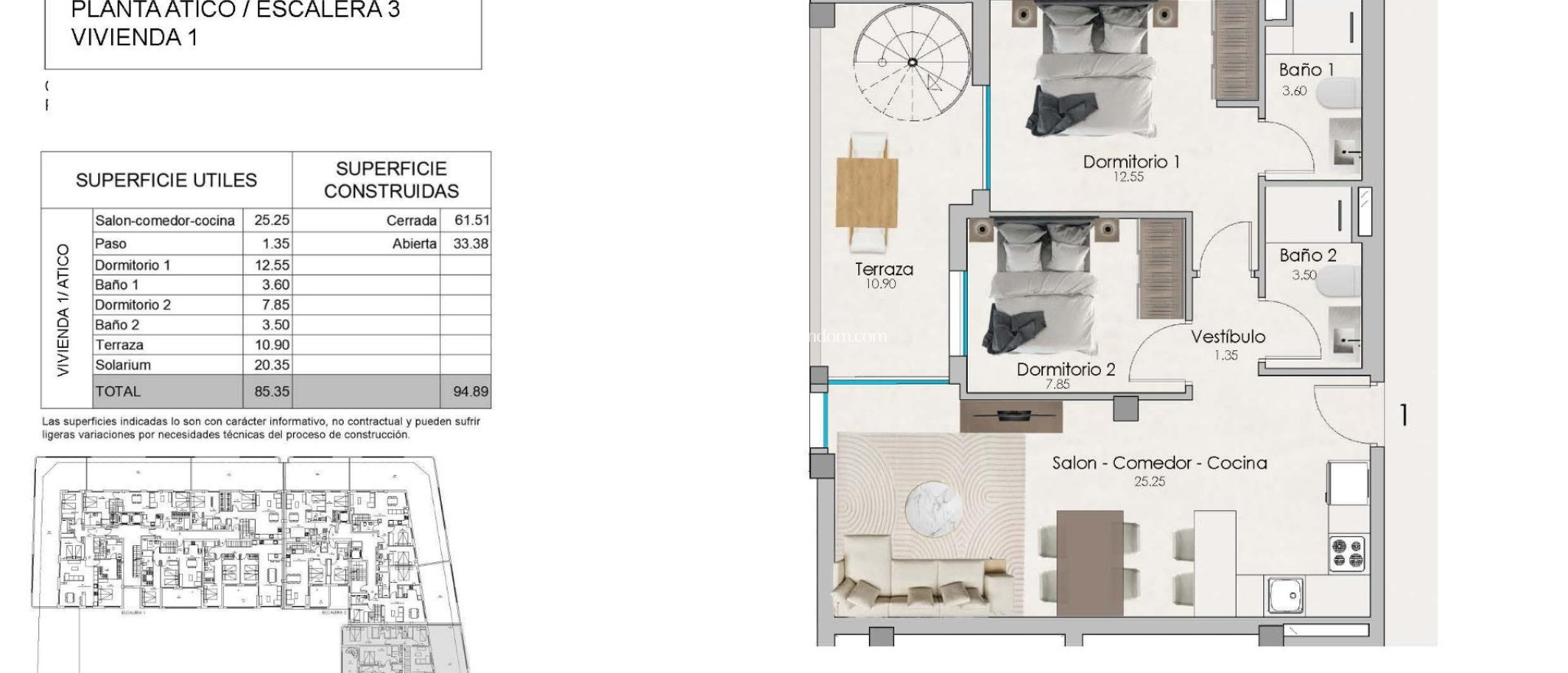 Nouvelle Construction - Penthouse - Santa Pola - Eroski