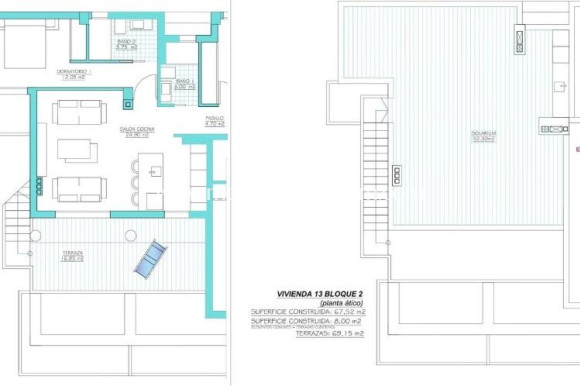Nouvelle Construction - Penthouse - Torre Pacheco - Santa Rosalía