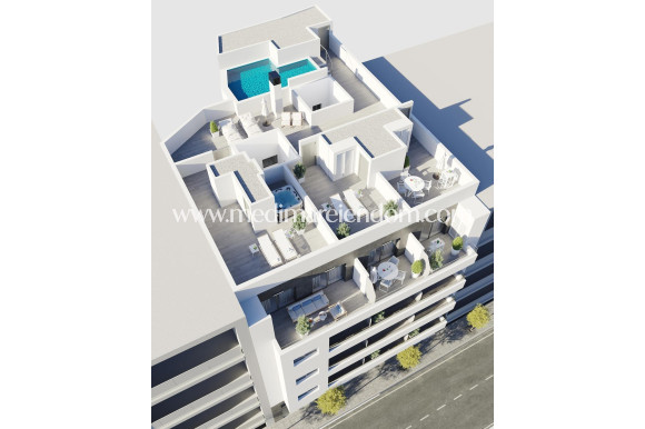 Nouvelle Construction - Penthouse - Torrevieja - Centro