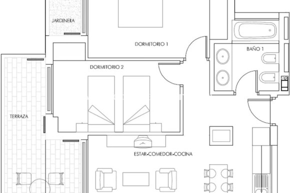 Nouvelle Construction - Penthouse - Vera - Puerto del Rey