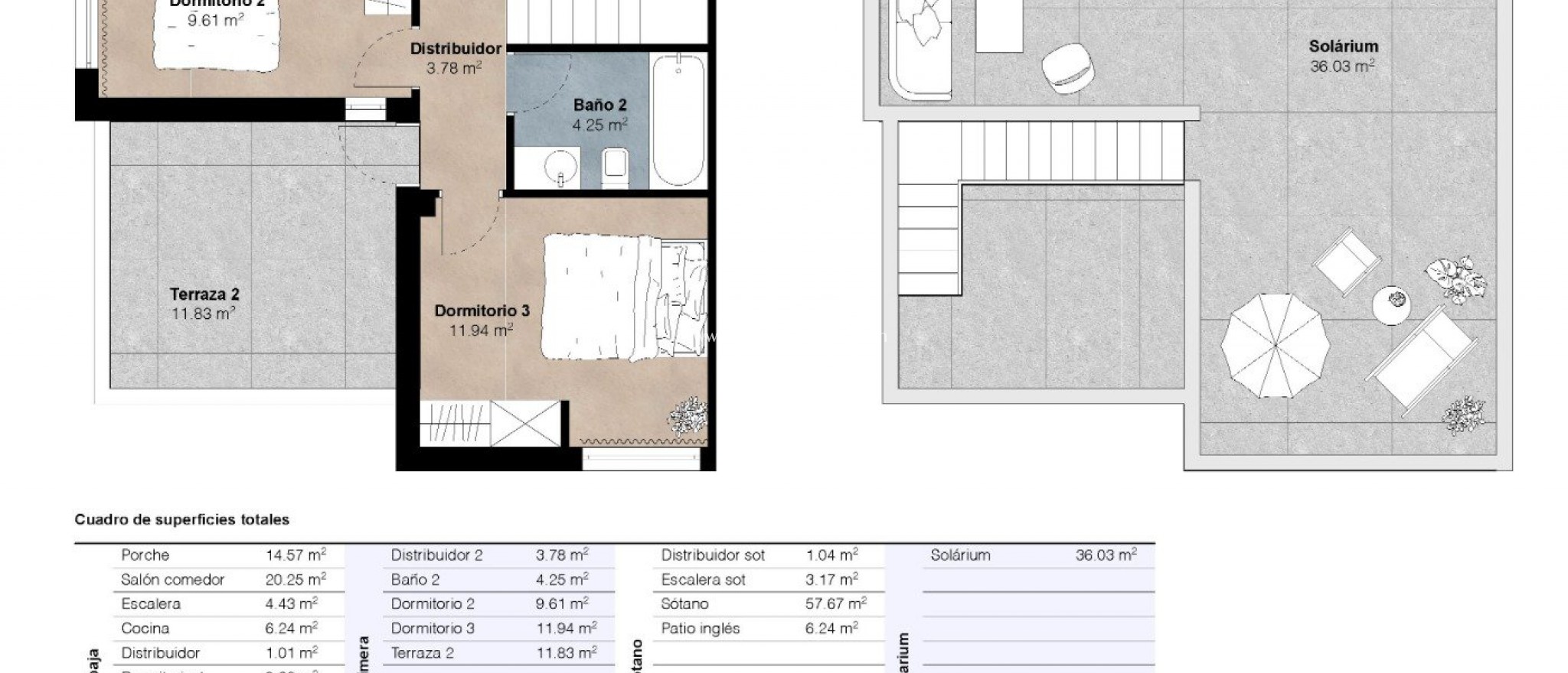 Nouvelle Construction - Quad House - Algorfa - La Finca Golf