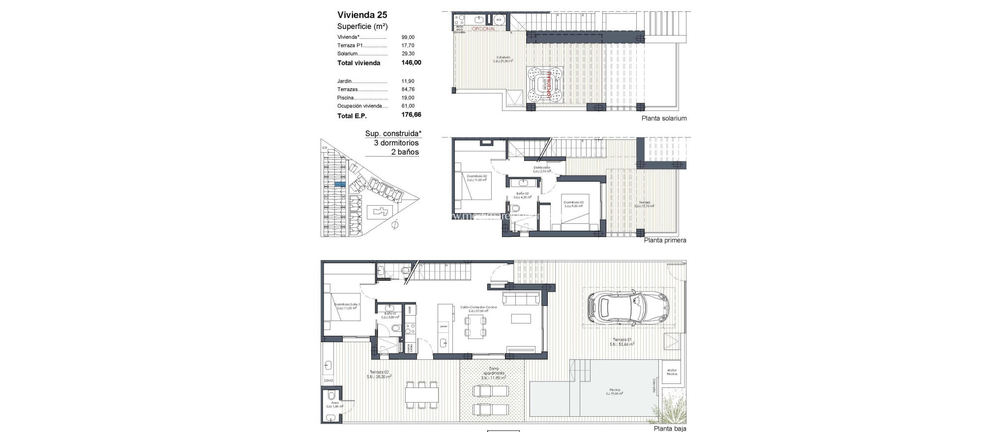 Nouvelle Construction - Quad House - Los Alcazares - Serena Golf
