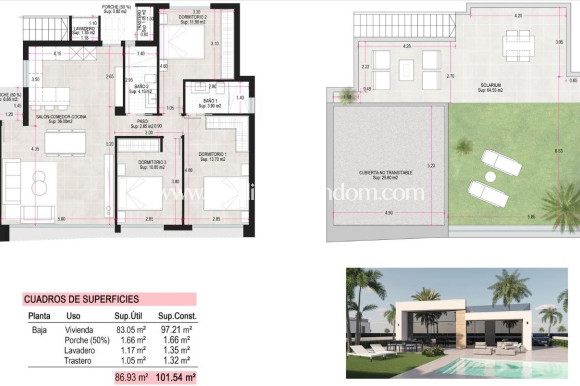 Nouvelle Construction - Villa - Alhama De Murcia - Condado De Alhama
