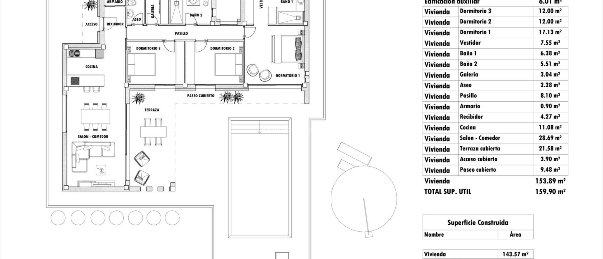 Nouvelle Construction - Villa - Aspe - Poligono 19