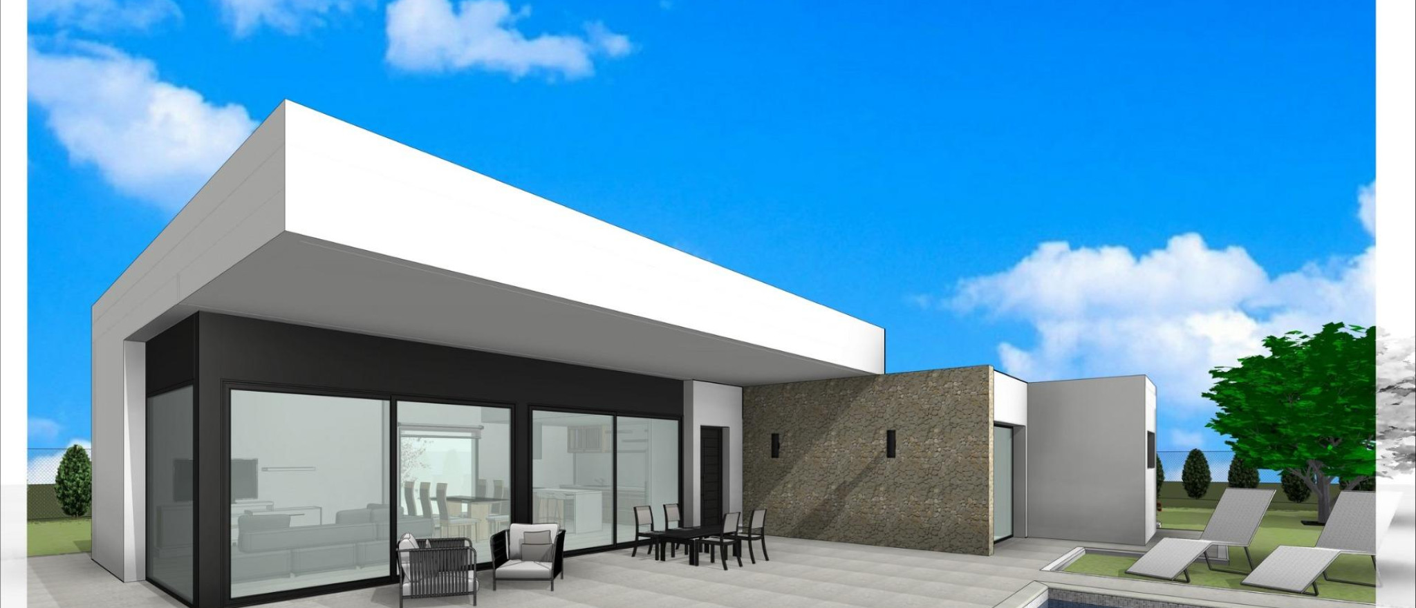 Nouvelle Construction - Villa - Aspe - Poligono 19