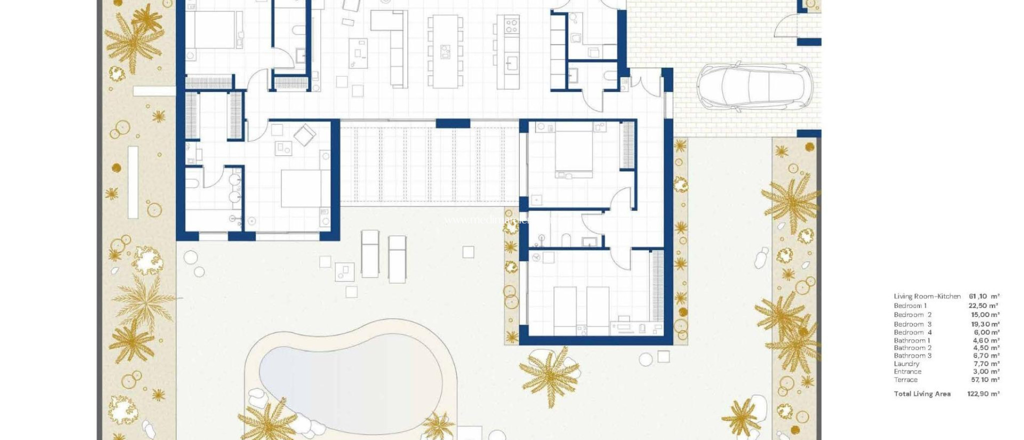 Nouvelle Construction - Villa - Banos y Mendigo - Altaona Golf