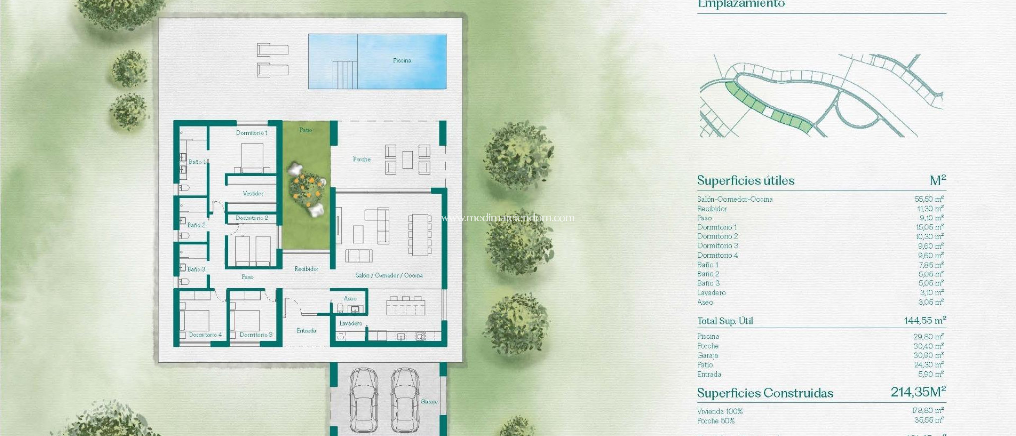 Nouvelle Construction - Villa - Fuente Álamo - Hacienda del Alamo