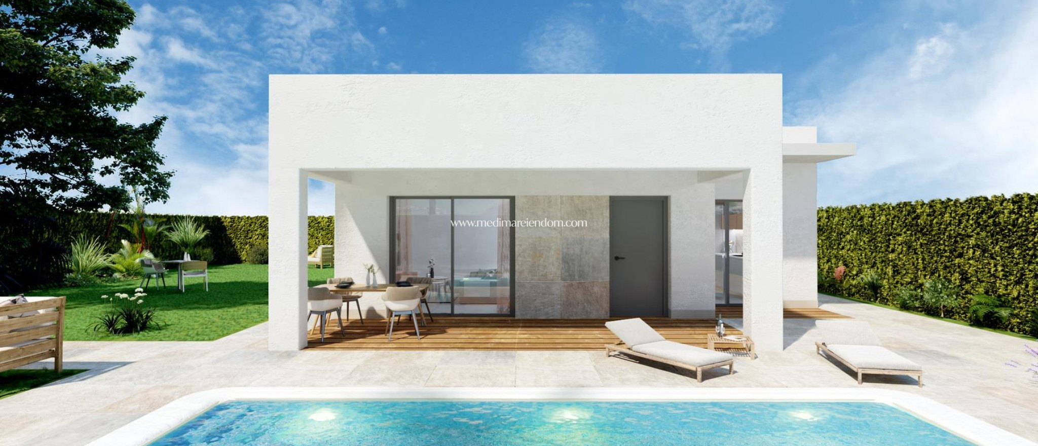 Nouvelle Construction - Villa - Hondón de las Nieves - Urbaniz. La Montañosa